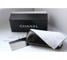 Брендовый футляр чехол для солцезащитных очков Chanel
