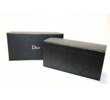 Брендовый футляр чехол для солцезащитных очков Dior черный
