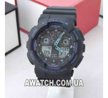 Унисекс кварцевые наручные часы Casio G-Shock GA-100