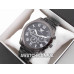 Мужские кварцевые наручные часы Emporio Armani T166 / Емпорио Армани на металлическом браслете черного цвета