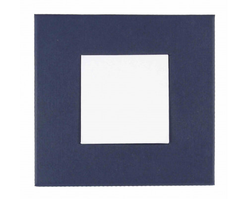 Синя подарункова картонна коробочка для наручного годинника