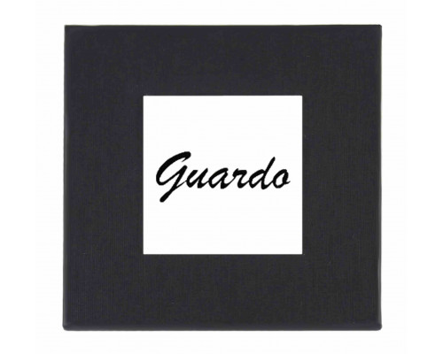Чорна подарункова картонна коробочка Guardo для наручного годинника