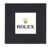 Чорна подарункова картонна коробочка Rolex для наручного годинника