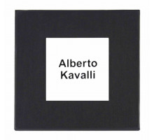 Чорна подарункова картонна коробочка Alberto Kavalli для наручного годинника
