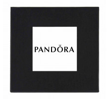 Чорна подарункова коробочка Pandora для наручного годинника та браслетів