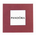Бордова подарункова коробочка Pandora для наручного годинника та браслетів