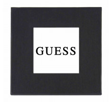 Чорна подарункова картонна коробочка Guess для наручного годинника