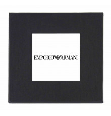 Черная подарочная картонная коробочка Emporio Armani для наручных часов