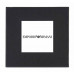 Чорна подарункова картонна коробочка Emporio Armani для наручного годинника