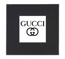 Чорна подарункова картонна коробочка Gucci для наручного годинника