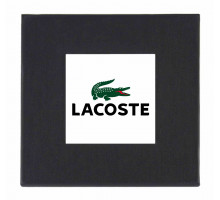 Чорна подарункова картонна коробочка Lacoste для наручного годинника